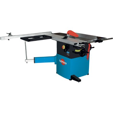 Leman – Scie sur table 2100W – Diamètre lame Ø 255mm – Hauteur de coupe 80mm – Chariot ras de lame 1320mm – SST256 (1/3)