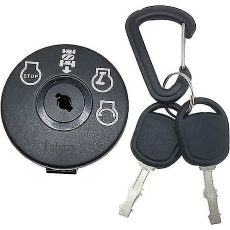 Clé d'allumage pour tondeuse Husqvarna Poulan Craftsman AYP Jonred, outil de démarrage robuste, pièce de rechange compatible, accessoire moteur, 1 pièce.