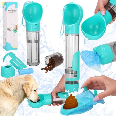 BORRACCIA PER ACQUA E CIBO PER CANI E GATTI, DA VIAGGIO, PORTATILE, CIBO, BEVANDE