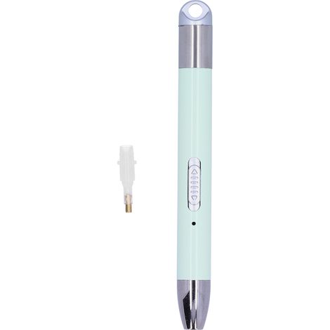 Stylo de Peinture Diamant avec Lampe USB Rechargeable - Outil DIY Broderie Accessoires (Vert Matcha) (1/5)