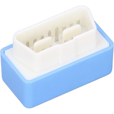 Boîtier de réglage universel ECO OBD2 (puce de connexion) permettant une économie de carburant de 15 % (bleu) pour les voitures après 1996 (1/5)
