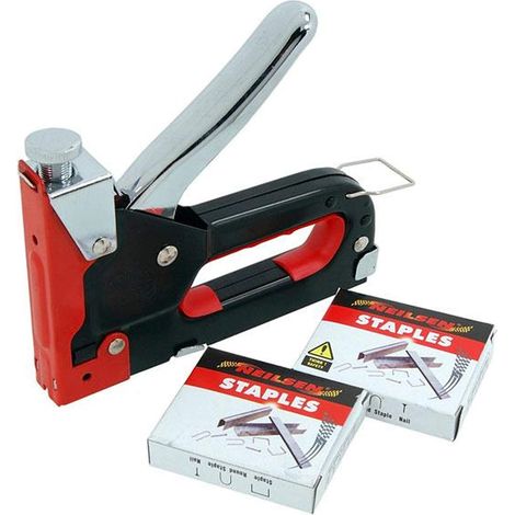 Neilsen Tools CT1609 - Pinzatrice per tappezzeria in legno, arancione e nero, confezione da 1