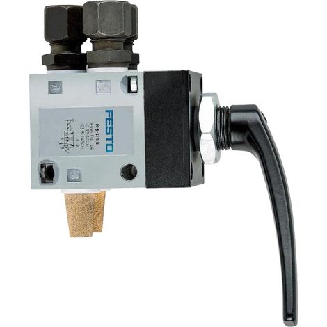 Röhm VÁLVULA MANUAL DE AIRE LHV R1/4 KP - 418224