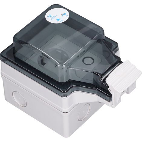 Prise électrique extérieure étanche IP66, résistante à la pluie, avec Wi-Fi intégré, type 86, 16 A, prise européenne, 110-250 V, SNW-SR