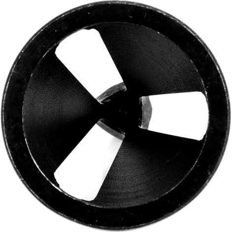 Outil Ébavureur en Acier Inoxydable Noir pour Chanfreinage Externe, Foret à Ébarber et Réparer les Bords (1/5)