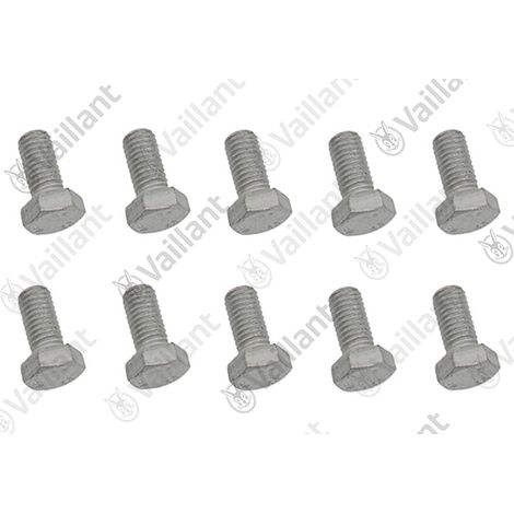 Vis hexagonale M10x20, lot de 10