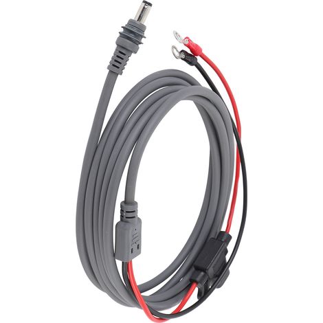 Câble alimentation satellite DC 6,6ft borne circulaire – Boîte fusible 30A cordon 18AWG Mini, électricité (1/5)