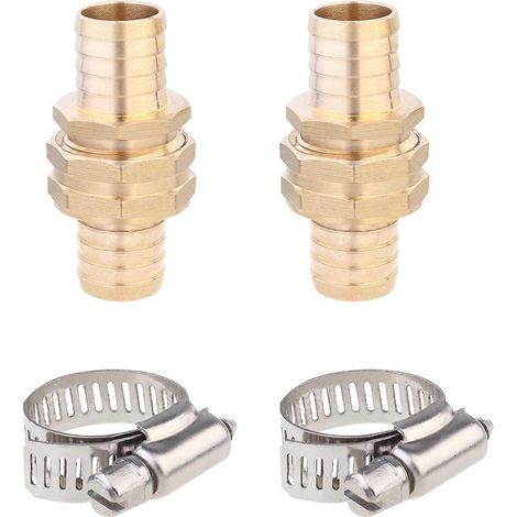 Raccord de tuyau américain fileté interne et externe, lot de 4 pour jardin (1/5)