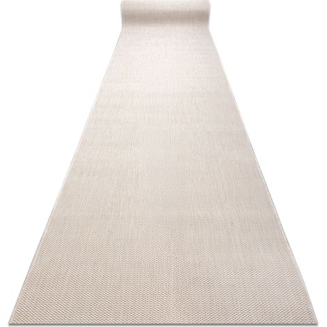 Läufer SISAL SION Melange flach gewebt Creme 80cm beige 80x500 cm