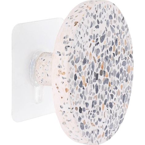 Gancio in poliresina d8,5cm su adesivo per terrazzo - terrazzo - Tendance (1/2)