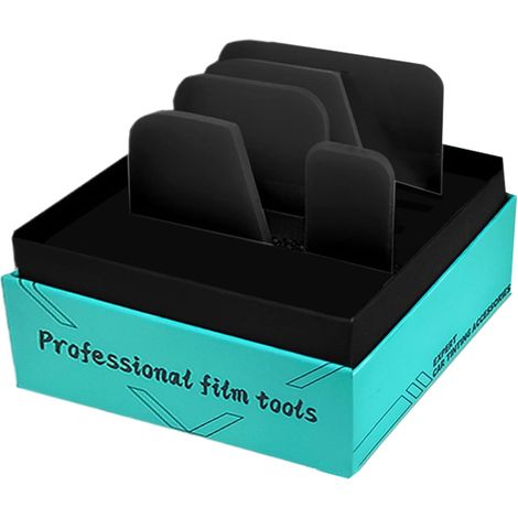 Raclette pour Film teinté Grattoir pour Vitrage 5 Pièces kit de détail (1/5)