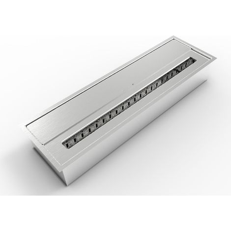 Bruciatore a Bioetanolo per Camini 61x18,7xH9,5 cm 4,5L in Acciaio Inox (1/5)