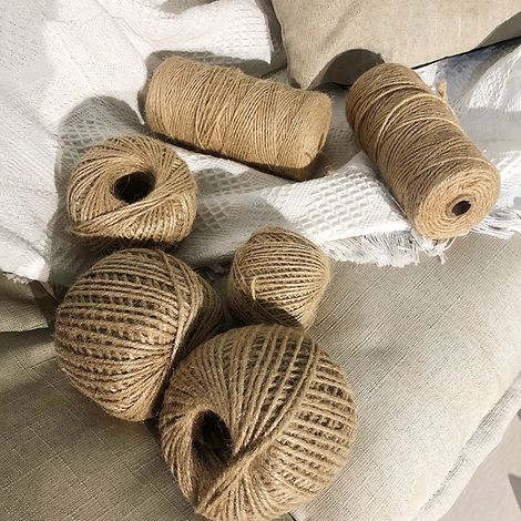 Corde Jaune - Fibre Naturelle Jute - 200 M - Diamètre 3 Mm - Résistance 20 Kg - Pour Artisanat DIY Décoration Fêtes Jardinage Emballage - 1 Pièce (1/5)