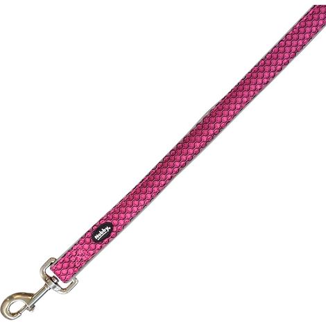 Laisse en Maille Air Framboise XS-S 20 mm, 120 cm (1/2)