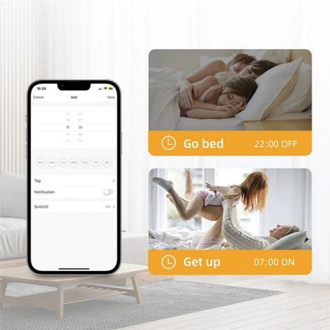 Module Variateur Wifi - 1 Canaux - Pour Lampes Led - Contrôle App Et Vocal - 2 Pièces (1/5)
