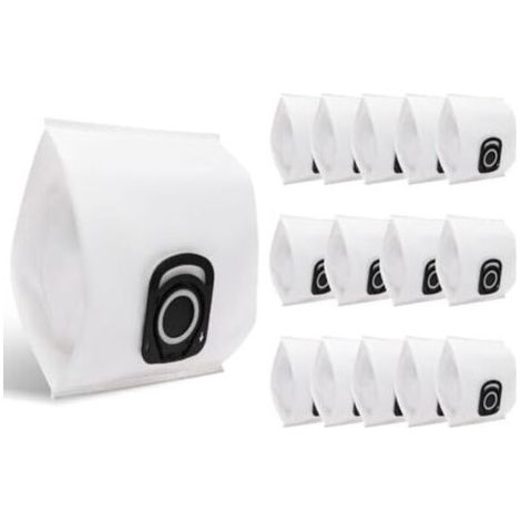 Lot de 15 sacs Hygiène+ ZR200520 ZR200720 ZR200920 Compatibles avec Rowenta Tefal Moulinex Silence Force,Green Force,Power XXL,X-Term Power,Compact Power Aspirateurs