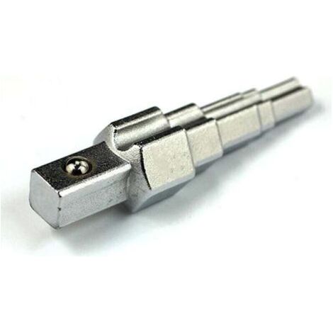 Clé étagée multi-usage Serrage/démontage Cliquet, pour radiateur/robinetterie/tuyauterie Bricoleurs, plombiers