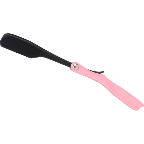 Porte-rasoir de barbier pliable professionnel en alliage de zinc pour le rasage des sourcils (1/5)
