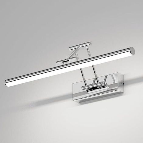 50 cm LED-Badezimmerspiegelleuchte, 10 W, 970 lm, drehbar, Schutzart IP44, Aluminium-Wandleuchte, 5500 K Kaltweiß [Energieklasse G] (1/4)