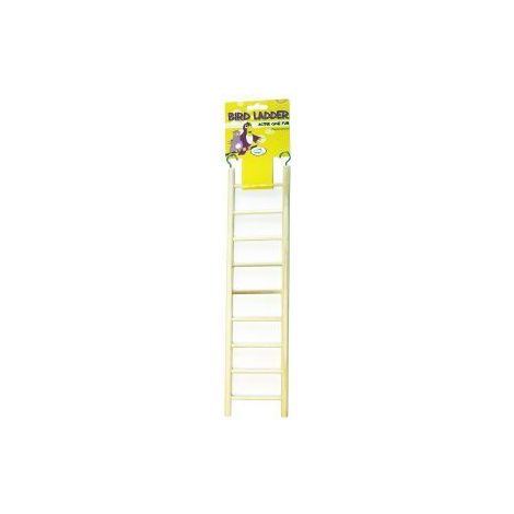 Happy Pet Wooden Bird Ladder 9 Step - 42749