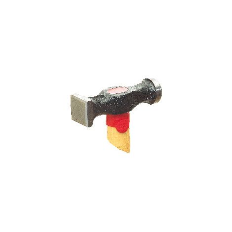 MARTEAU POSTILLON – Tête Acier Carbone C45E 105×30 mm – Manche Hickory Haute Densité – Longueur 28cm – Tête Forgée Traitée 54 HRC -