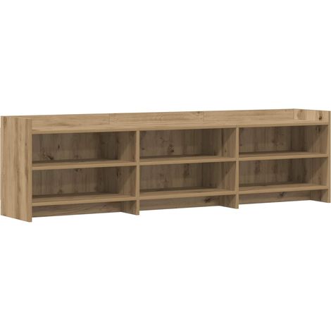 vidaXL Meuble TV 168 x 33 x 47 cm Chêne artisanal Bois d'ingénierie