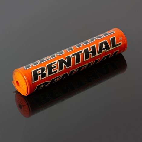 RENTHAL SX PAD (240MM) ORANGE MIT RENTHAL-LOGO