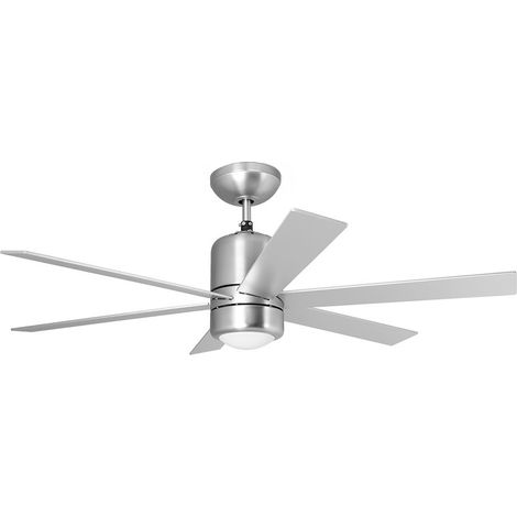 Orbegozo ventilador de techo con luz CP 50120, 3 velocidades, 6 aspas, mando a distancia, 120 cm diámetro, 65W (1/4)