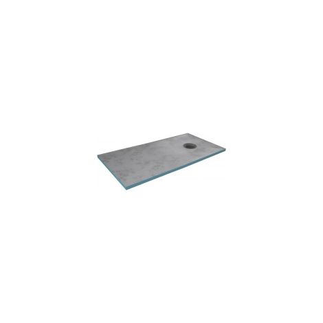 MARWELL Duschelement PLANO 90x160x4 cm - befliesbare Duschwanne - befliesbare Duschtasse - befliesbar