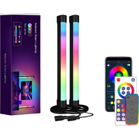 Intelligente Bluetooth Lichtleiste mit RGB Farbwechsel, USB betri (1/5)