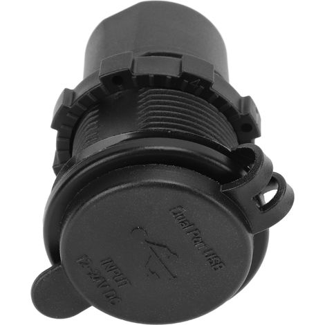 QC4.0 PD 60W Kfz-USB-Ladegerät, 12–24V Zigarettenanzünderstecker mit blauem Anschluss für Wohnmobil, Boot, Motorrad, 20 cm Kabel (1/5)