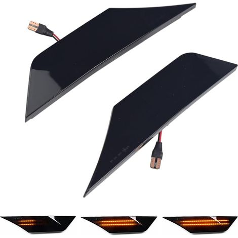 1 paire Clignotants latéraux de clignotant latéral LED, voyants de direction pour Honda Civic Sedan Coupé à hayon 2016-2021 (1/5)
