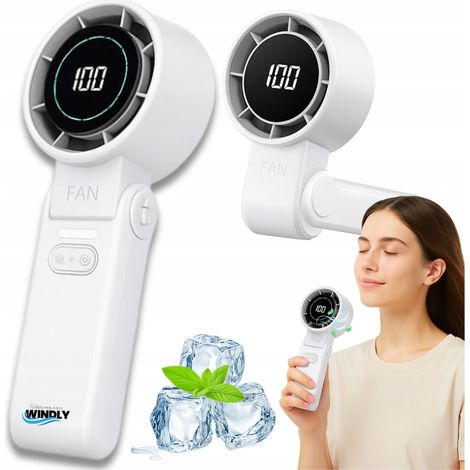 Ventilatore da scrivania portatile pieghevole senza fili potente USB (1/5)