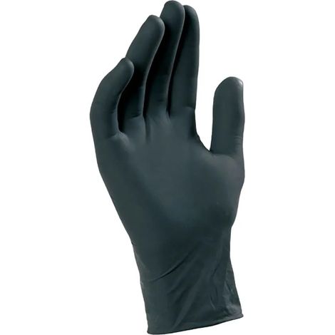 Gants nitrile rms épais jetables sans poudre 50 pcs