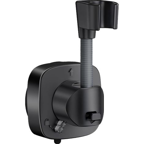 Support de Pommeau de Douche Rotatif à 360°, Ventouse Sans Perçage, Charge de 10 kg, Antidérapant et Antirouille, Support de Pommeau de Douche Amovible, Adapté à la Salle de Bain (1/4)