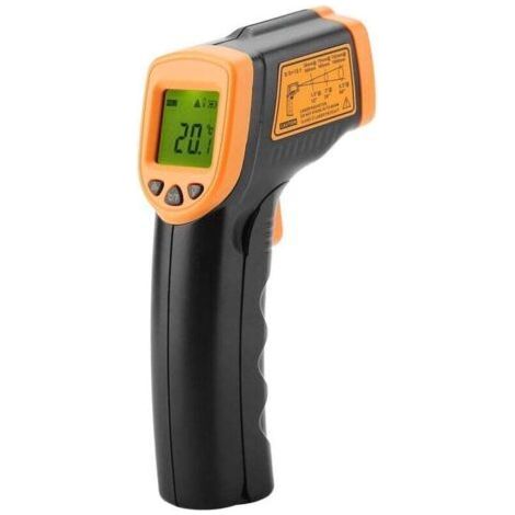 PA SENSOR AR320 Thermomètre infrarouge numérique, écran LCD sans contact, thermomètre infrarouge laser numérique -32 °C 380 °C (-26 °F 716 °F) (1/4)