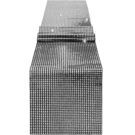 Chemin de table à paillettes et carreaux disco 30x180cm, décoration européenne pour mariage, fête ou Nouvel An, drapeau pour tablette (1/5)