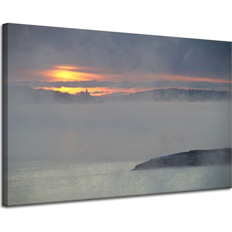 Leinwanddruck Natur Sonnenuntergang 120x80