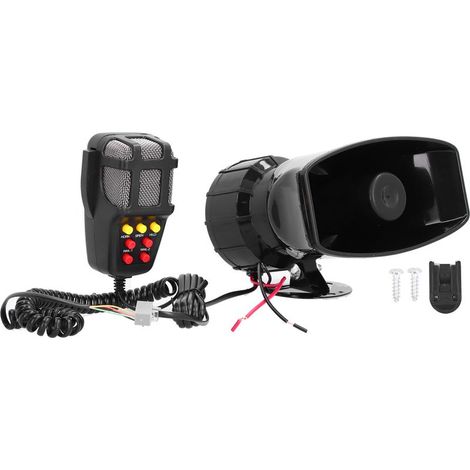 Klaxon de voiture étanche, haut-parleur de propagande pour moto, véhicule tout-terrain, DC12V (1/5)