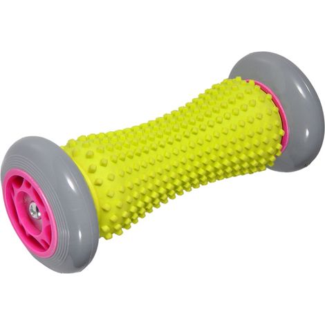 Rouleau masseur pieds, rouleau muscle talon, soulagement douleur fasciite plantaire, rouleau à picots pour pieds, massage profond, anti-fatigue, 2 pièces. (1/5)