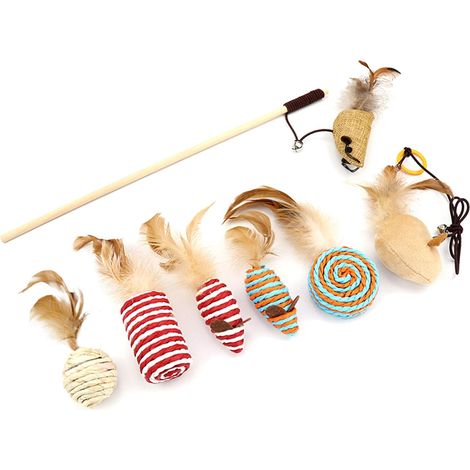 Ensemble de 7 jouets interactifs pour animaux de compagnie (1/5)