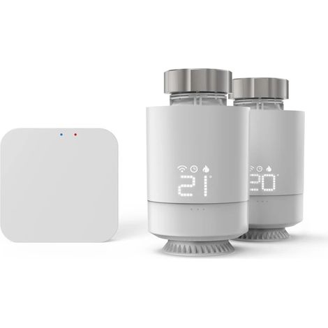 Hama Smarte WLAN Regulador de Calefacción Plateado Doble Termostato (1/5)