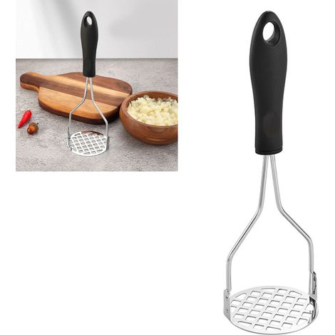 Presse-purée manuelle puissante pour purée de pommes de terre, avocats et haricots. (1/5)