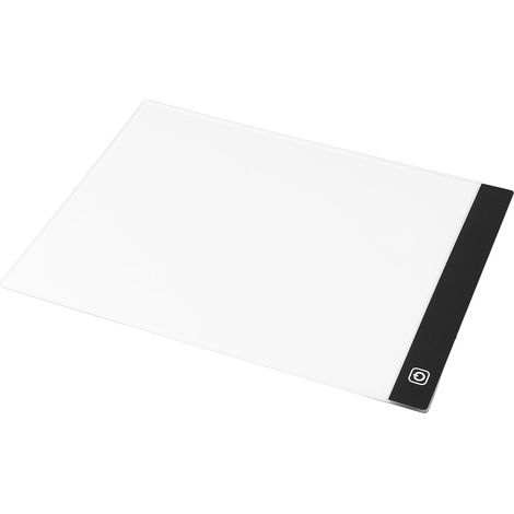 Tablette lumineuse LED A4 alimentée par USB, 3 niveaux de luminosité, idéale pour le dessin, l'esquisse et l'animation. (1/5)