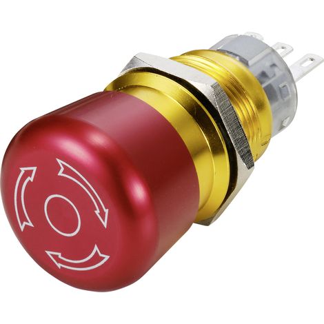 TRU COMPONENTS Not-Aus-Schalter 3 A 1 Öffner IP65 1 St. (1/2)