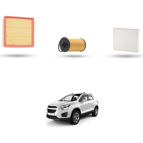 Kit tagliando 3 filtri compatibile con Chevrolet Trax 1.8 103kw dal 2013 (1/5)
