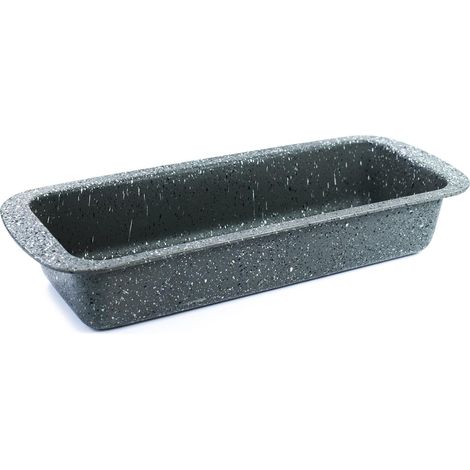 Molde para pan antiadherente de 35x14 cm, color gris, Gota Bake Duka (1/4)