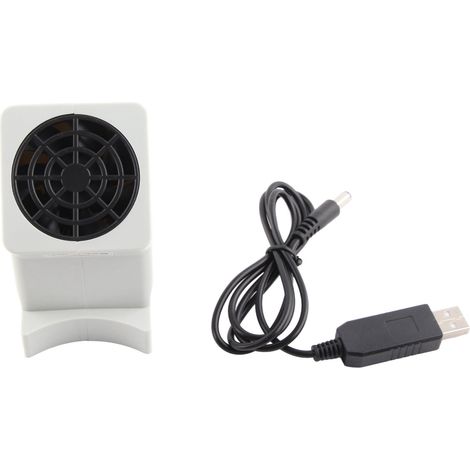 Ventilateur d'extraction pour microscope, mini ventilateur anti-fumée pour réparation de cartes mères et soudure, 12V DC (1/5)