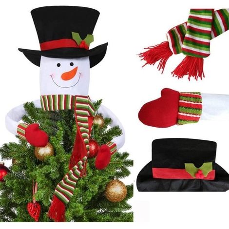 Weihnachtsbaumschmuck – Schneemann – Christbaumschmuck – Winterwunderland – Neujahr (1/4)