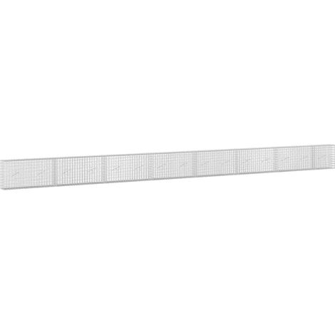 Gabione mit 3,5 mm Draht und 5x5 cm Maschen 750x20x50 cm vidaXL (1/5)